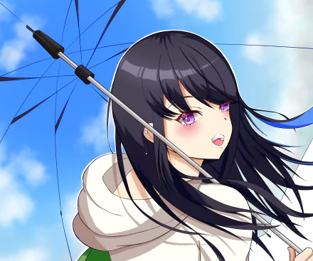 Lupinus Virtual Games VSPO! Ichinose Uruha Anime Virtual Youtuber HD Desktop Wallpaper | Background Image