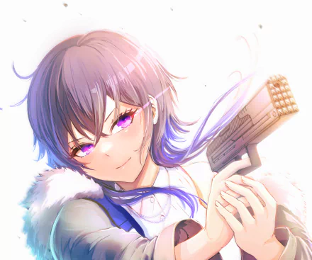 Lupinus Virtual Games VSPO! Ichinose Uruha Anime Virtual Youtuber HD Desktop Wallpaper | Background Image