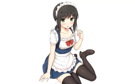 Fubuki (Kancolle) Anime Kantai Collection HD Desktop Wallpaper | Background Image