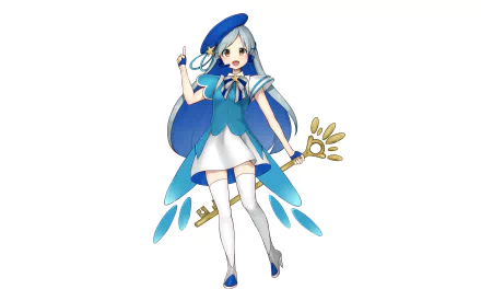 Anime girl anime girl HD Desktop Wallpaper | Background Image