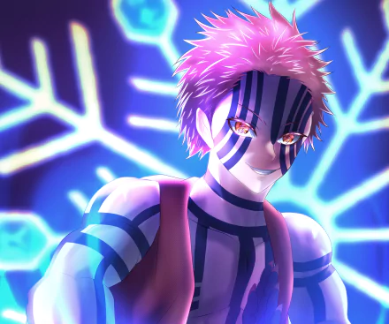 Akaza (Demon Slayer: Kimetsu no Yaiba) Anime Demon Slayer: Kimetsu no Yaiba HD Desktop Wallpaper | Background Image