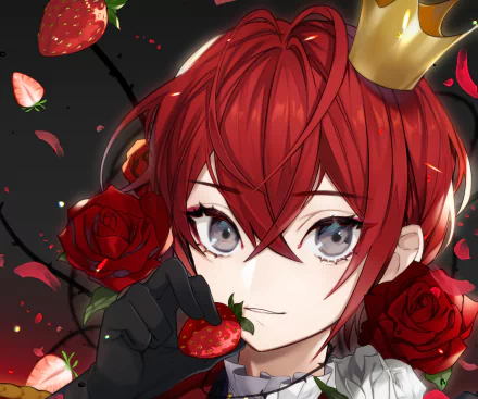 Riddle Rosehearts video game Twisted Wonderland HD Desktop Wallpaper | Background Image