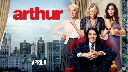 Greta Gerwig Helen Mirren Jennifer Garner Russell Brand movie Arthur HD Desktop Wallpaper | Background Image