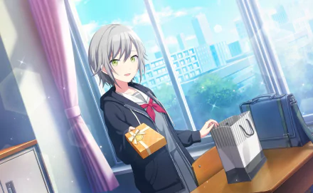 Hinomori Shiho video game Project Sekai: Colorful Stage! feat. Hatsune Miku HD Desktop Wallpaper | Background Image