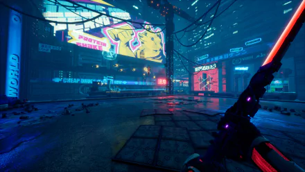 video game Ghostrunner HD Desktop Wallpaper | Background Image