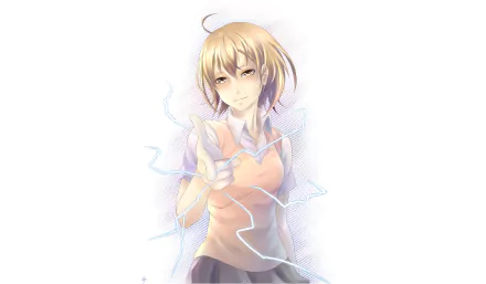 Mikoto Misaka Anime A Certain Magical Index HD Desktop Wallpaper | Background Image