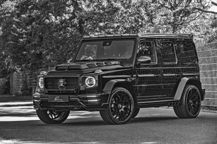 SUV Black & White vehicle Mercedes-Benz CL-Class HD Desktop Wallpaper | Background Image
