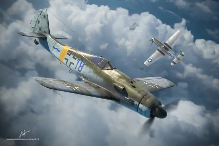 luftwaffe military Focke-Wulf Fw 190 HD Desktop Wallpaper | Background Image