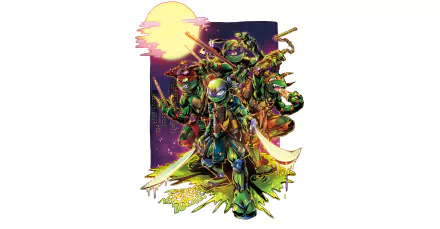 Raphael (TMNT) Michelangelo (TMNT) Leonardo (TMNT) Donatello (TMNT) Comic Teenage Mutant Ninja Turtles HD Desktop Wallpaper | Background Image