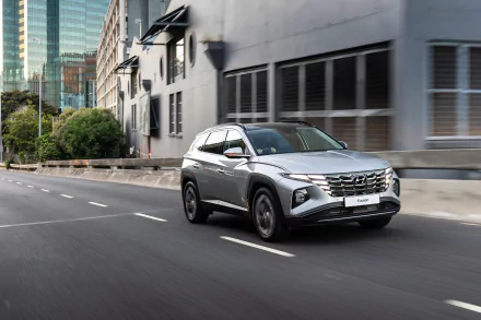 SUV vehicle Hyundai Tucson HD Desktop Wallpaper | Background Image