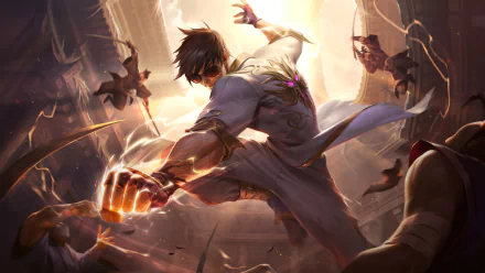 Lee Sin (League Of Legends) video game League Of Legends HD Desktop Wallpaper | Background Image