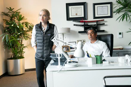 Naveen Andrews Amanda Seyfried TV Show The Dropout HD Desktop Wallpaper | Background Image