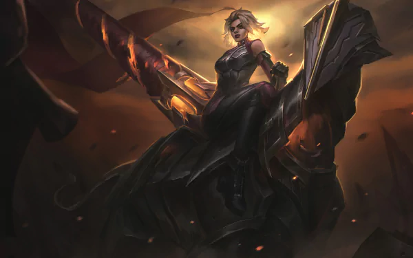 Rell (League Of Legends) video game League Of Legends HD Desktop Wallpaper | Background Image