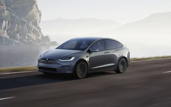 vehicle Tesla Model X Plaid HD Desktop Wallpaper | Background Image