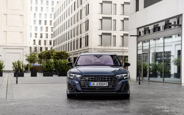 Audi A8 L 60 TFSI e quattro S line vehicle Audi A8 HD Desktop Wallpaper | Background Image