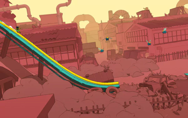 video game OlliOlli World HD Desktop Wallpaper | Background Image