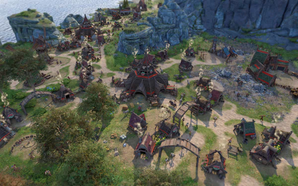 video game The Settlers (2022) HD Desktop Wallpaper | Background Image