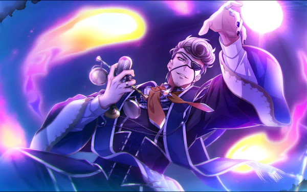 Hitoya Amaguni Anime Hypnosis Mic HD Desktop Wallpaper | Background Image