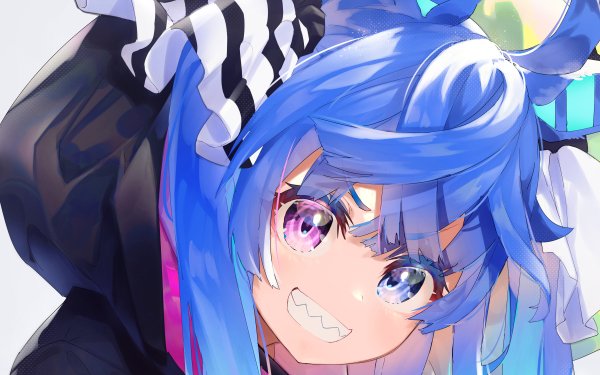 Anime Uma Musume: Pretty Derby Twin Turbo Heterochromia HD Wallpaper | Background Image