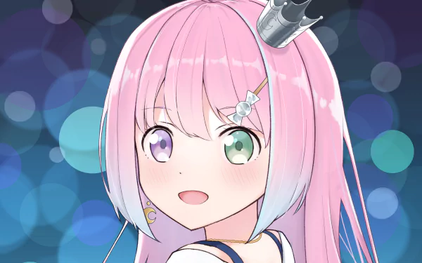 hololive Himemori Luna Anime Virtual Youtuber HD Desktop Wallpaper | Background Image