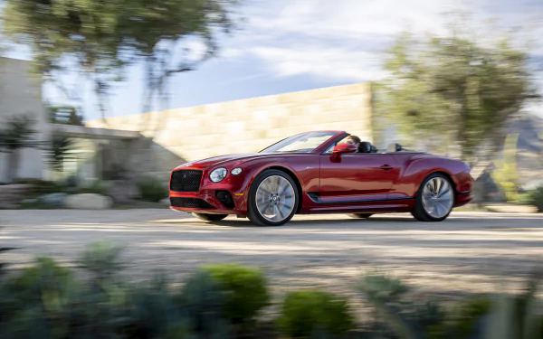cabriolet vehicle Bentley Continental GT Speed HD Desktop Wallpaper | Background Image