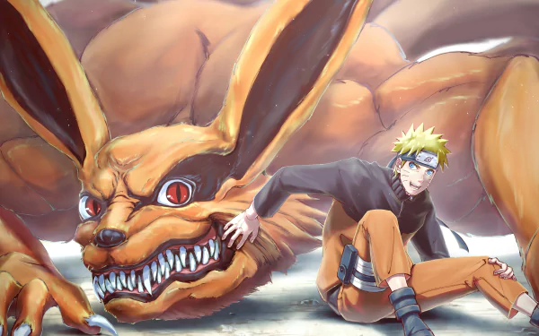 Kurama (Naruto) Naruto Uzumaki Anime Naruto HD Desktop Wallpaper | Background Image