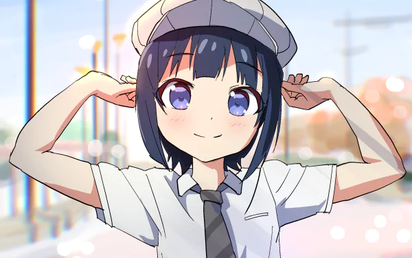 Hiyori Minagi Anime Slow Loop HD Desktop Wallpaper | Background Image