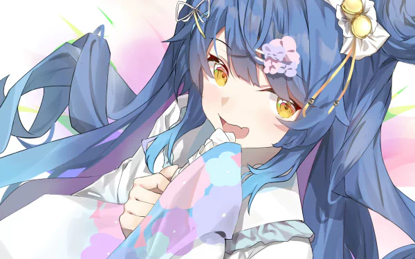 Nijisanji Amamiya Kokoro Anime Virtual Youtuber HD Desktop Wallpaper | Background Image