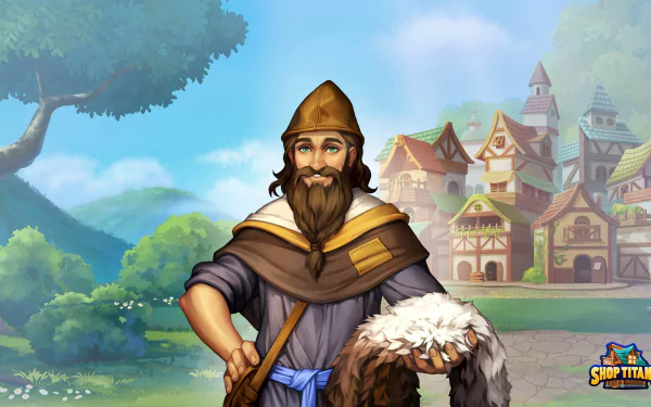 video game Shop Titans HD Desktop Wallpaper | Background Image