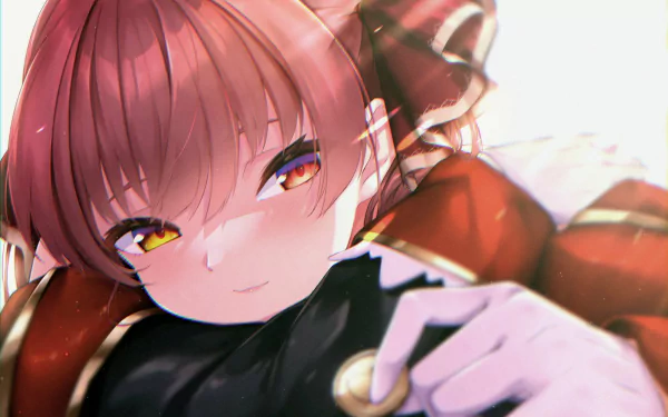 Houshou Marine hololive Anime Virtual Youtuber HD Desktop Wallpaper | Background Image