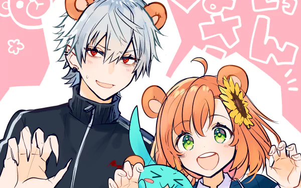 Nijisanji Kuzuha (Virtual YouTuber) Honma Himawari Anime Virtual Youtuber HD Desktop Wallpaper | Background Image