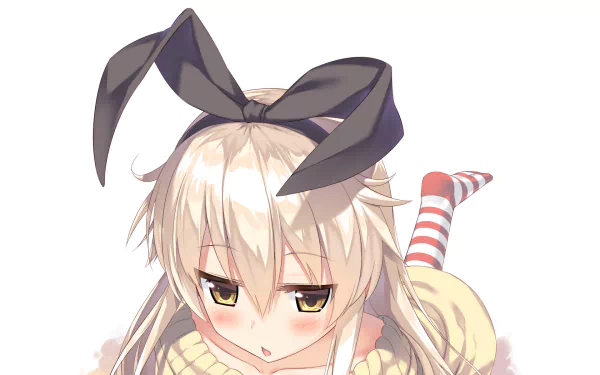 Shimakaze (Kancolle) Anime Kantai Collection HD Desktop Wallpaper | Background Image