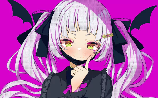 Murasaki Shion hololive Anime Virtual Youtuber HD Desktop Wallpaper | Background Image