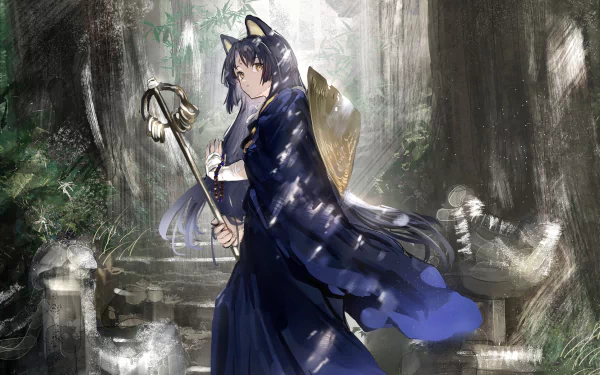 Saga (Arknights) video game Arknights HD Desktop Wallpaper | Background Image