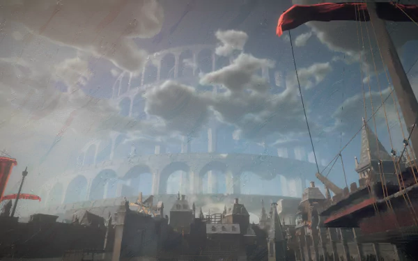 video game BABYLON'S FALL HD Desktop Wallpaper | Background Image