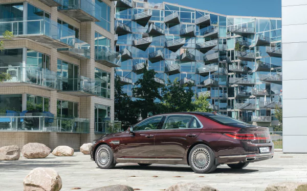 Genesis G90 3.3T HTRAC vehicle Genesis G90 HD Desktop Wallpaper | Background Image