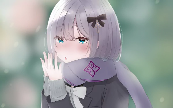 Lupinus Virtual Games VSPO! Kaga Sumire Anime Virtual Youtuber HD Desktop Wallpaper | Background Image