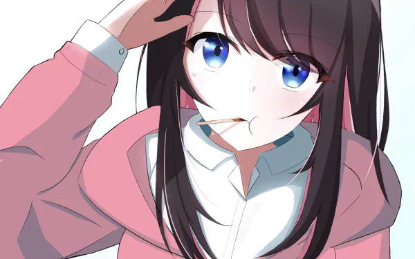 VSPO! Kaga Nazuna Lupinus Virtual Games Anime Virtual Youtuber HD Desktop Wallpaper | Background Image