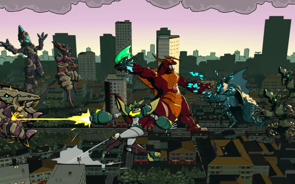 video game Dawn of the Monsters HD Desktop Wallpaper | Background Image