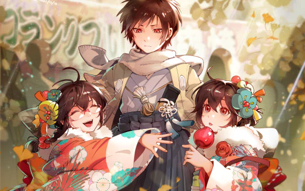 Mairu Orihara Kururi Orihara Izaya Orihara Anime Durarara!! HD Desktop Wallpaper | Background Image