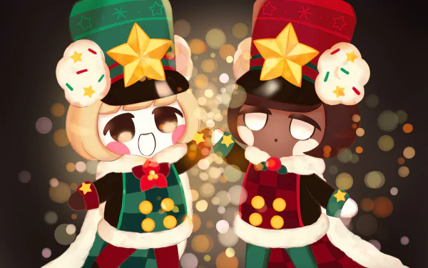 Pawn White Cookie (Cookie Run) Pawn Black Cookie (Cookie Run) video game Cookie Run: OvenBreak HD Desktop Wallpaper | Background Image