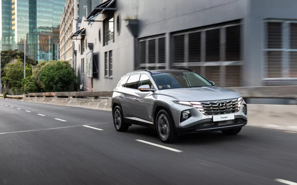 SUV vehicle Hyundai Tucson HD Desktop Wallpaper | Background Image