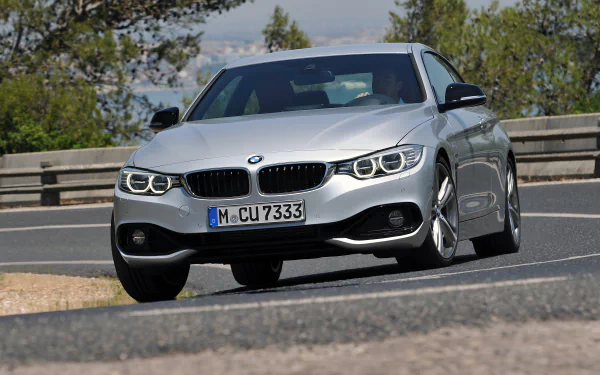 BMW 435i Coupé Sport Line AT vehicle BMW 4 Series HD Desktop Wallpaper | Background Image