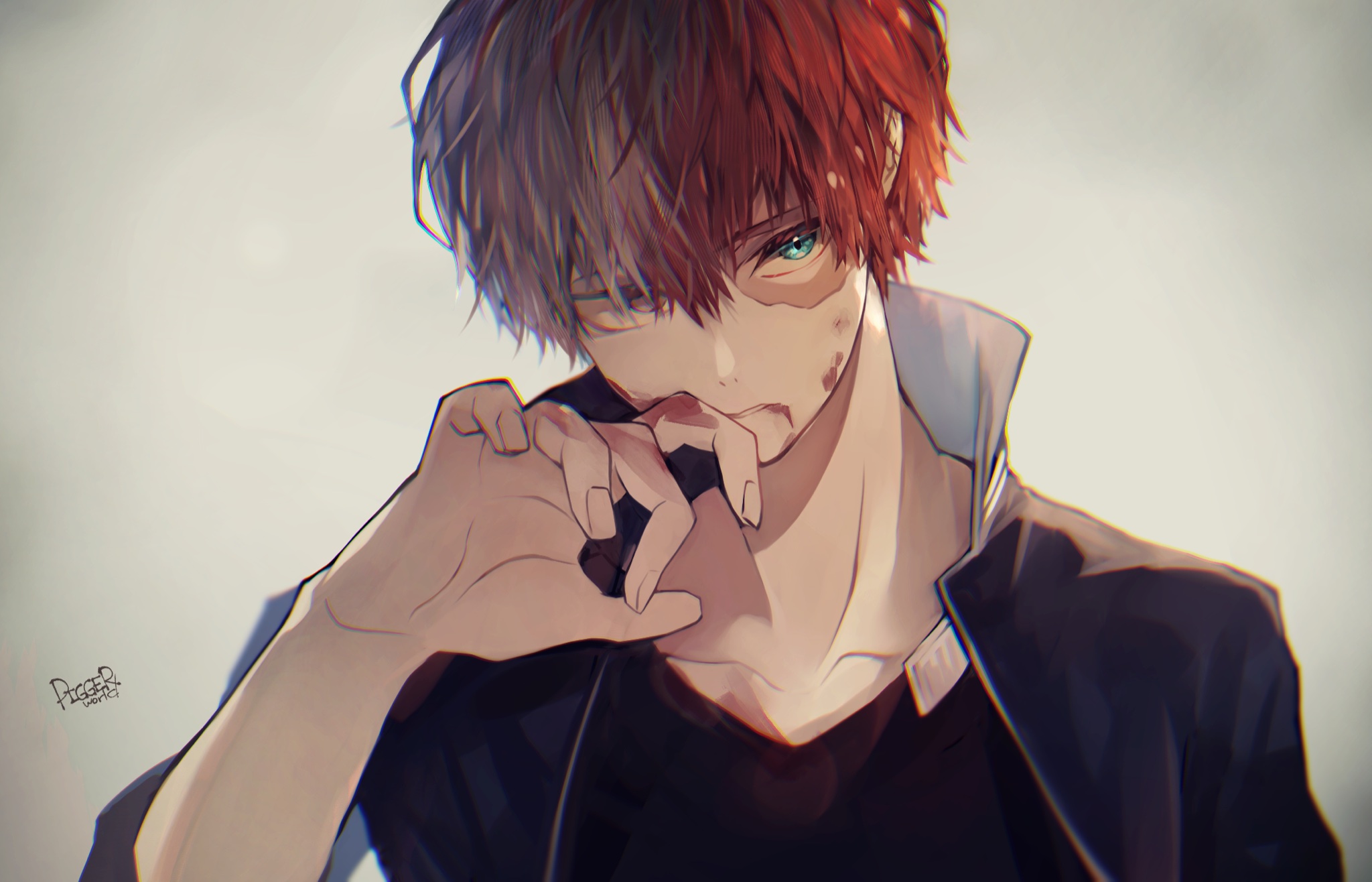 Download Shoto Todoroki Anime My Hero Academia HD Wallpaper