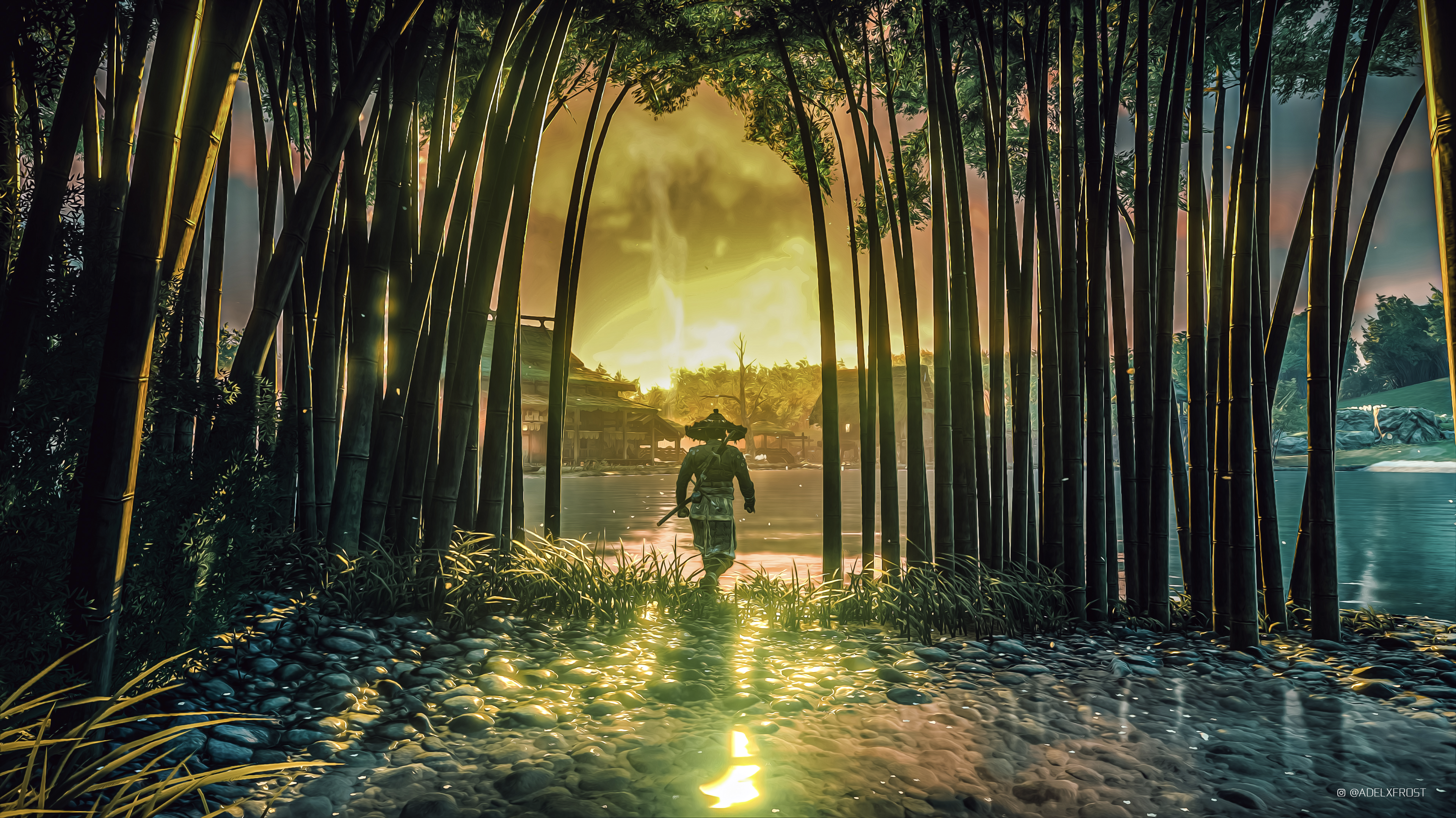 Video Game Ghost of Tsushima HD Wallpaper | Background Image