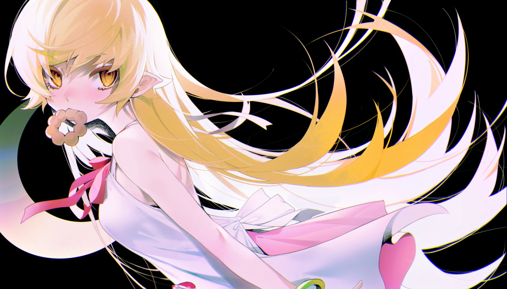 Download Shinobu Oshino Anime Monogatari (Series) HD Wallpaper