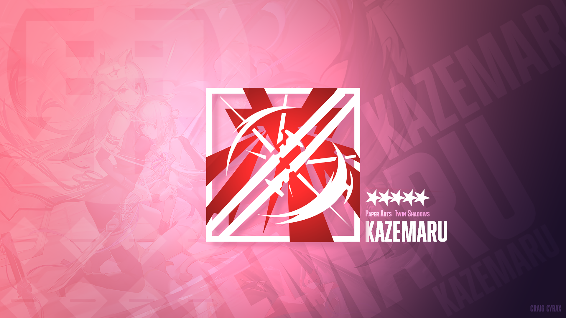 Kazemaru (Arknights) by Cyrax