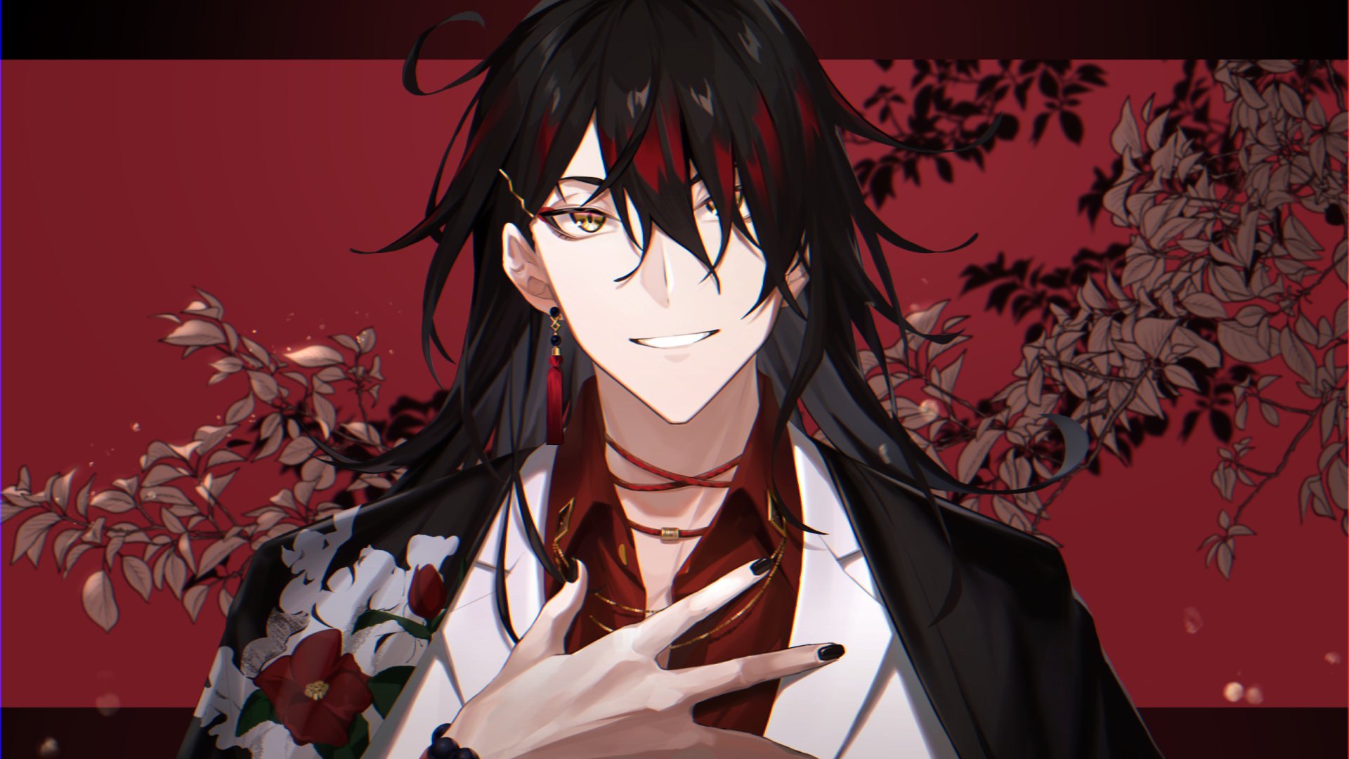 Download Luxiem Nijisanji Vox Akuma Anime Virtual Youtuber HD Wallpaper