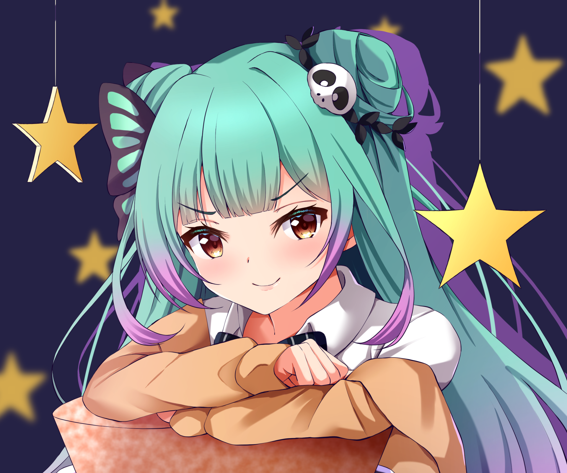 Download Hololive Uruha Rushia Anime Virtual Youtuber HD Wallpaper