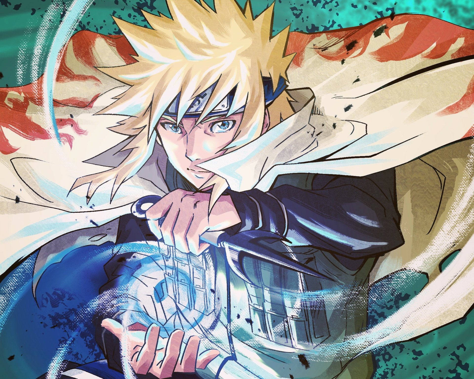 Download Minato Namikaze Anime Naruto HD Wallpaper by kirin_13